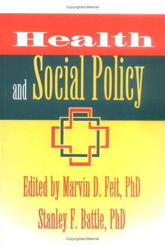 Health and Social Policy (Haworth Health and Social Policy) (Haworth Health and Social Policy)