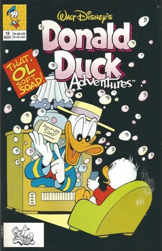 Walt Disney's Donald Duck Adventures # 18 - 11/91 - "That Ol' Soft Soap"