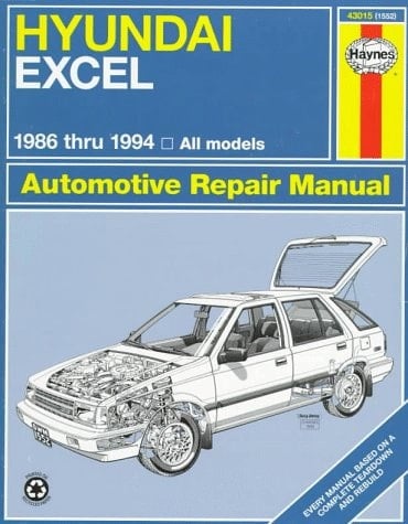 Hyundai Excel Automotive Repair Manual