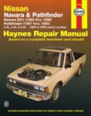 Nissan Navara Pathfinder Automotive Repair Manual