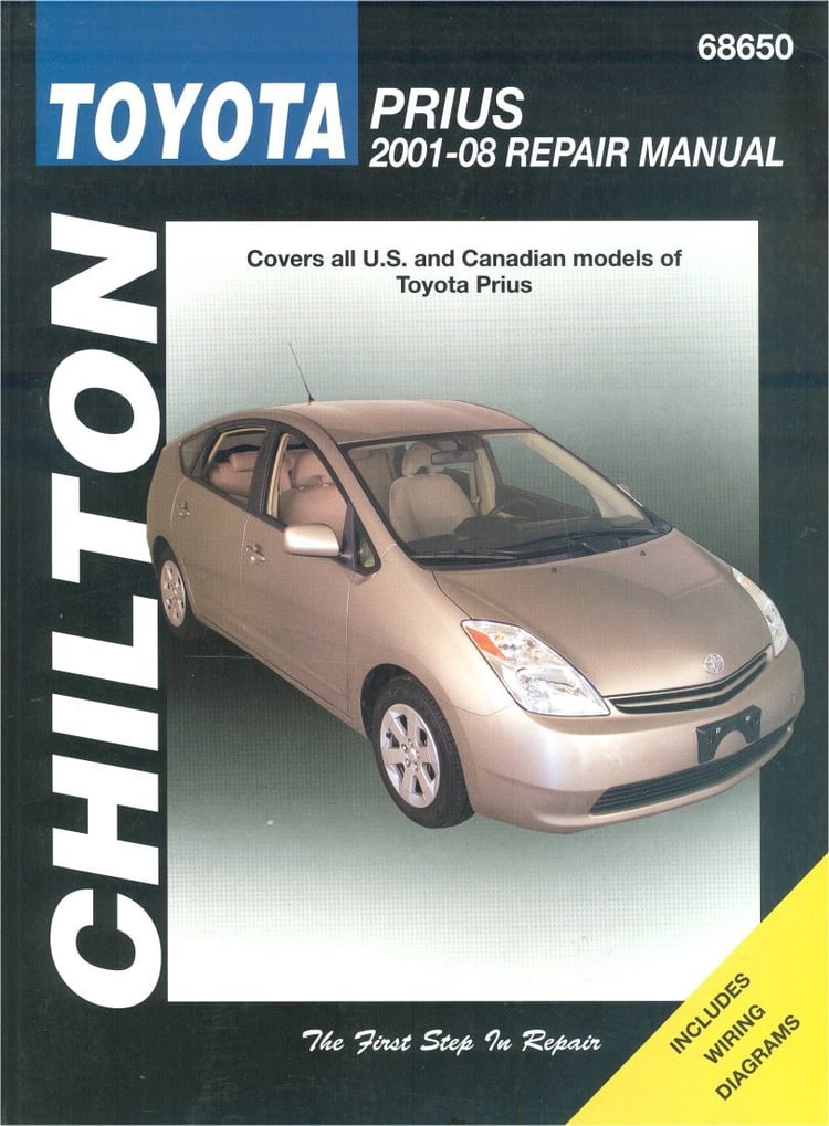 Toyota Prius 2001-08 Repair Manual