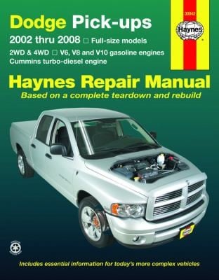 Dodge Pickups Automotive Repair Manual
