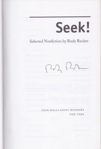 Seek! Selected Nonfiction