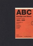 ABC beiträge zum bauen, 1924-1928 : reprint, kommentar