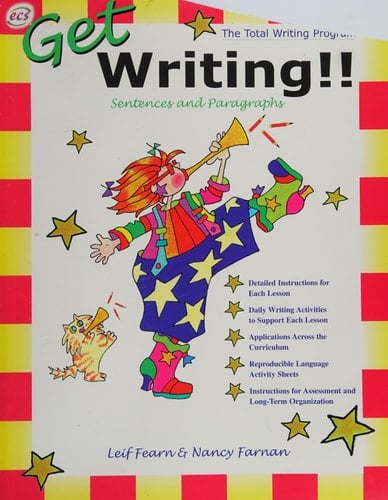 Get Writing!! Sentences and Paragraphs. Grade 1