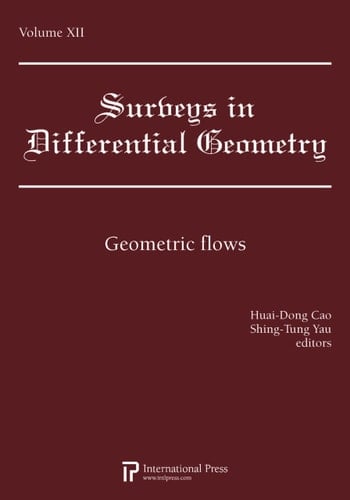 Geometric Flows