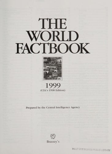 The World Factbook, 1999