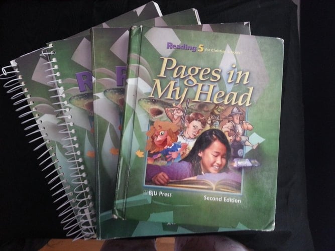 Pages in My Head Reading 5 for Christian Schools