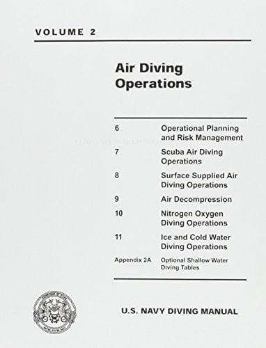 U.s. Navy Diving Manual 1999