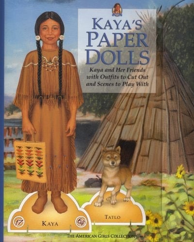 Kaya's Paper Dolls Kaya and Her Friends with Outfits to Cut Out and Scenes to Play With