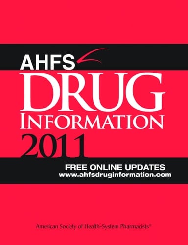 AHFS Drug Information 2011