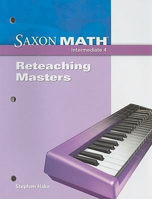Saxon Math Intermediate 4
