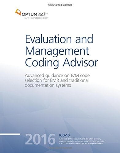 Evaluation and Management Coding Advisor - 2016