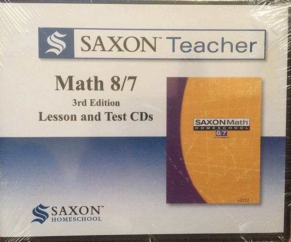 Saxon Math 87 Teacher CD-ROM