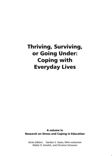 Thriving, Surviving, or Going Under