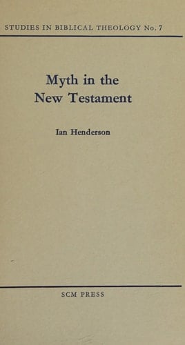 Myth in the New Testament
