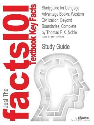 Outlines and Highlights for Cengage Advantage Books Western Civilization