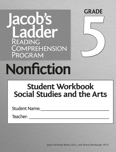 Jacob's Ladder Reading Comprehension Program Nonfiction Student Workbooks, Grade 5, Social Studies (Set Of 5)
