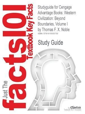 Outlines and Highlights for Cengage Advantage Books Western Civilization