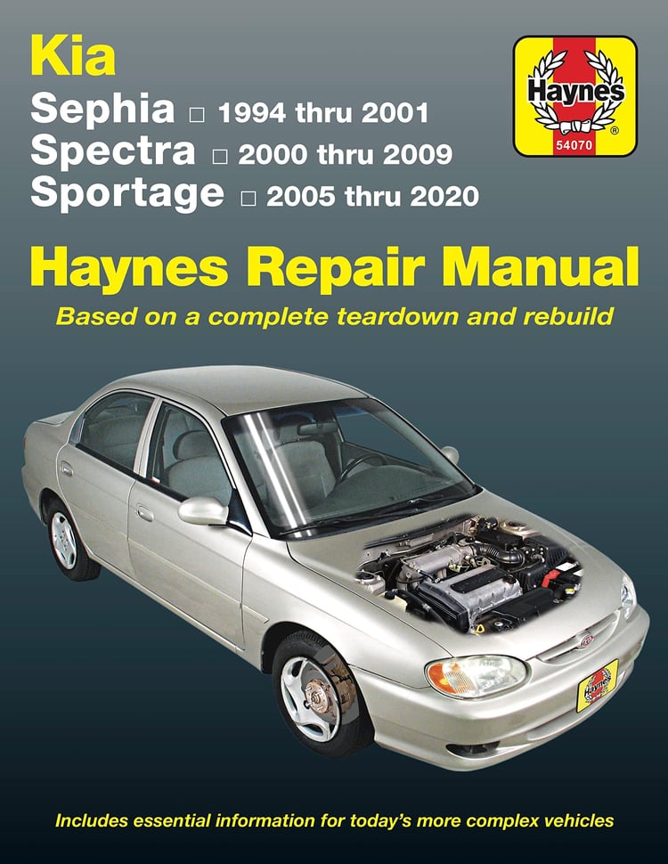 Kia Sephia (1994-2001) Spectra (2000-2009) Sportage (2005-2020) Based on a Complete Teardown and Rebuild - Includes Essential Information for Today's More Complex Vehicles
