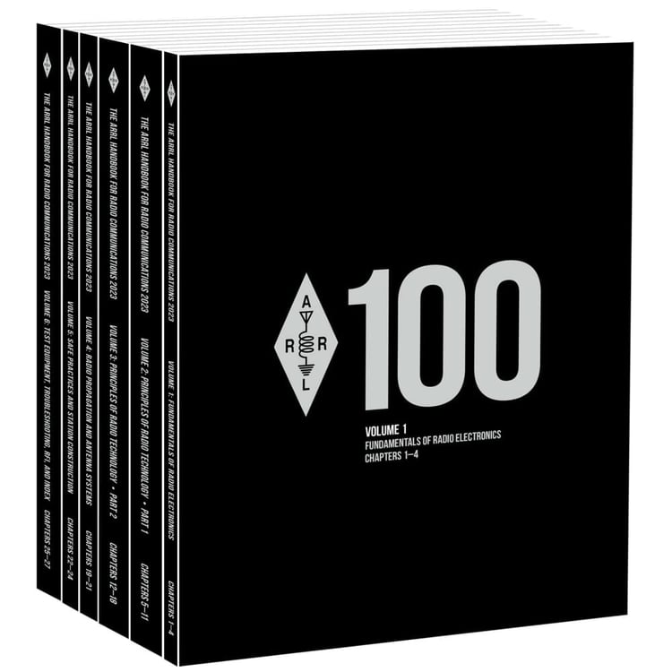 2023 ARRL Handbook for Radio Communications 6-Volume Set 100th Edition