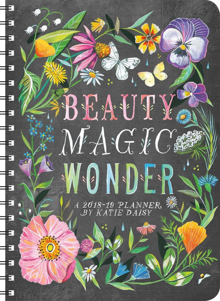 Katie Daisy 2019 On-the-Go Weekly Planner: 17-Month Calendar with Pocket (Aug 2018 - Dec 2019, 5 x 7 closed)