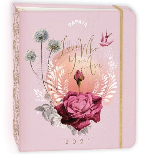 2021 Papaya Hardcover Deluxe Planner