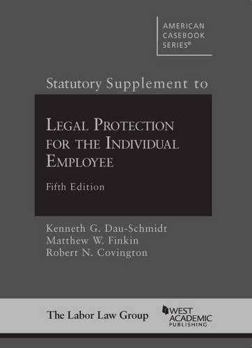 Legal Protection for the Individual Employee