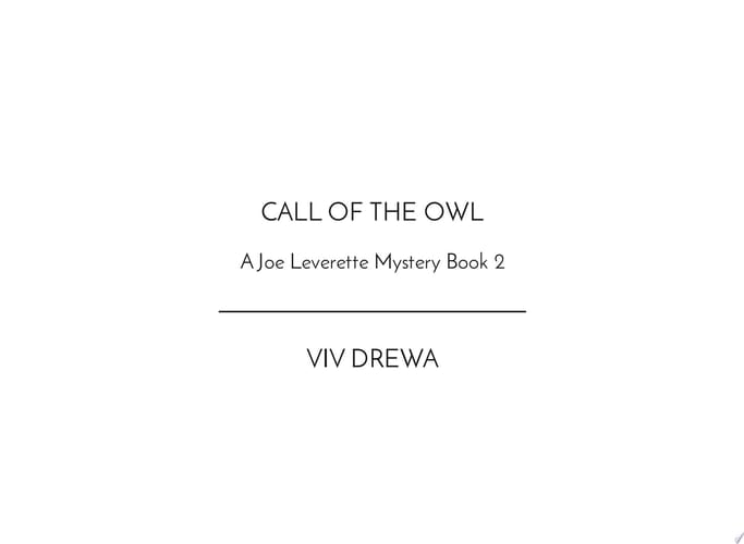 Call of the Owl