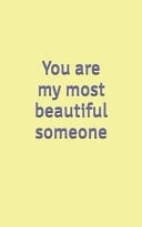 You Are My Most Beautiful Someone, Love Journal