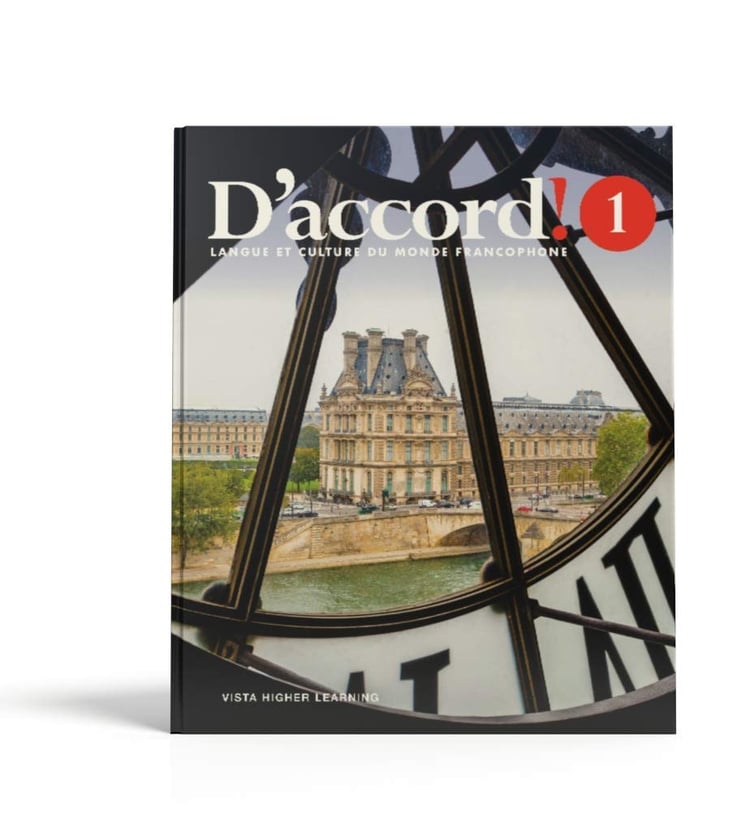 D’accord!, ©2019 Level 1, Student Textbook, Supersite Plus Code (w/ vText)