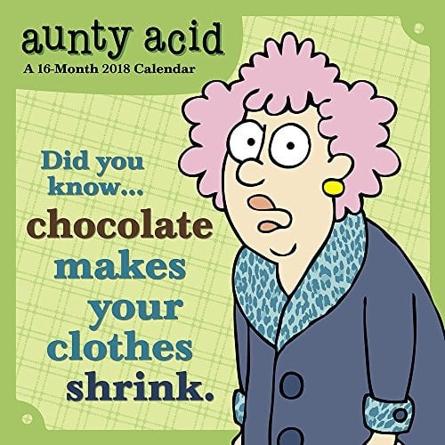 2018 Aunty Acid Wall Calendar (Mead)