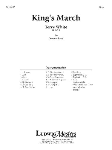 King's March Conductor Score