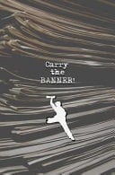 Carry the Banner! Blank Journal and Musical Theater Quote