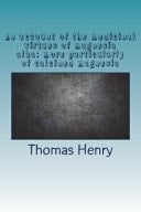 An Account of the Medicinal Virtues of Magnesia Alba More Particularly of Calcined Magnesia