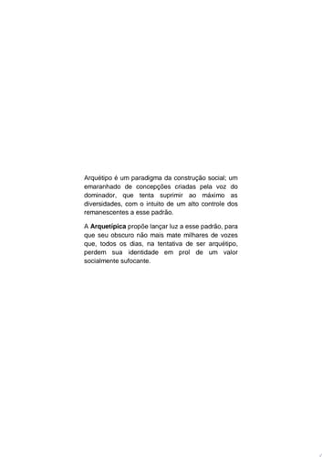 Arquetípica v.1 Vozes: mulher, igualdade e respeito
