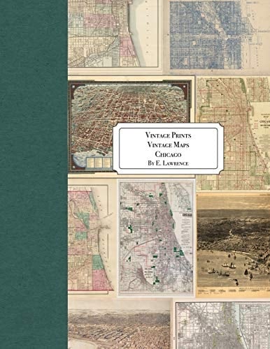 Vintage Prints Vintage Maps: Chicago