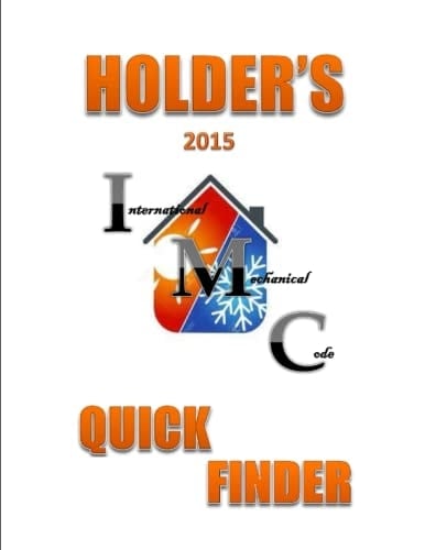 Holder's 2015 IMC Quick Finder