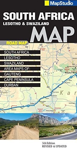 South Africa - Lesotho and Swaziland 1:1.5M MapStudio