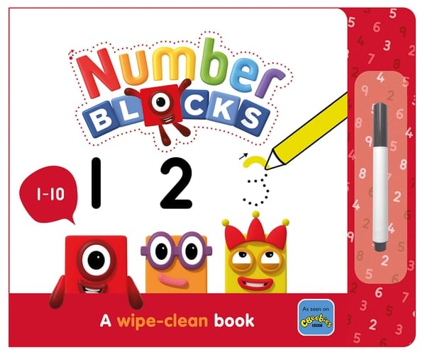 Numberblocks 1-10 A Wipe-Clean Book