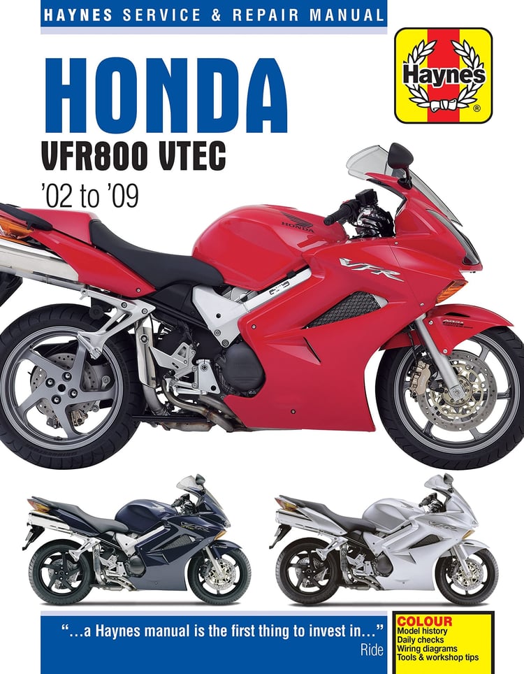 Honda VFR800 VTEC '02 to '09