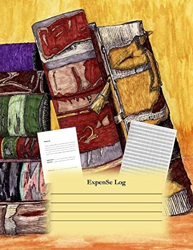 Expen$e Log 8. 5 X 11 Inches; Columns for Date, Item/store, and Remaining 7 Columns for Itemized Expenses. 102 Pages Total