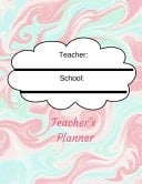 Teachers Planner A Cute Professional Weekly and Monthly Undated Academic Teacher's Lesson Plan Book for Teaching