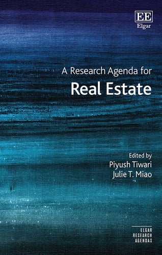 A Research Agenda for Real Estate