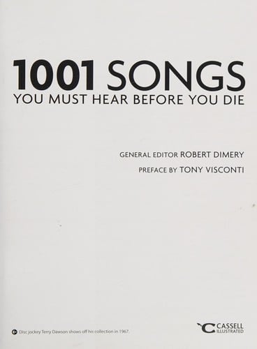1001 Songs You Must Hear Before You Die