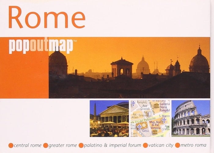 Rome Popout Map