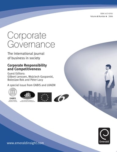 Corporate Responsibility and Competitiveness