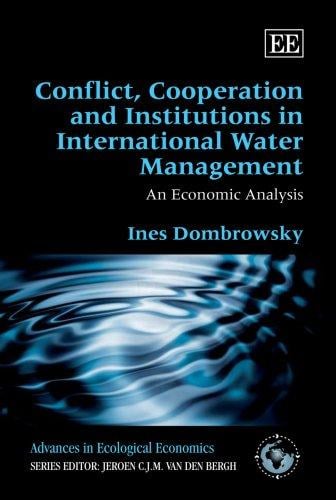 Conflict, cooperation, and institutions in international water management: an economic analysis