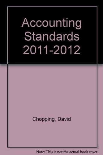 Accounting Standards, 2011-12 Extant at 30 April 2011