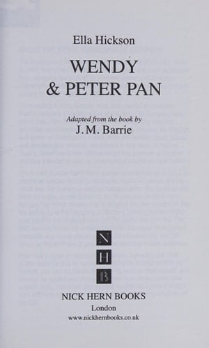 Wendy & Peter Pan
